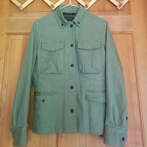 Rag & Bone NY green military jacket
